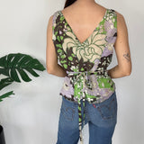 Vintage 100% Silk Top