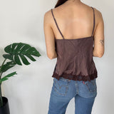 Vintage Satin Y2K Cami