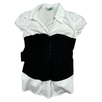 Y2K Corset Style Shirt