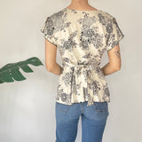 Y2K Tie Back Top