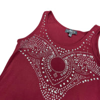Y2K Red Cami Top