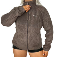 Brown Columbia Zip Up Fleece