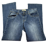 Y2K Embroidered Flared Jeans