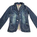 Y2K Embroidered Denim Jacket