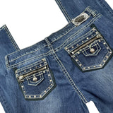Y2K Embellished Denim Jeans