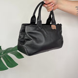 Black Touch Leather Bag