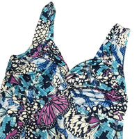 00’s Jane Norman Butterfly Maxi Dress