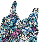 00’s Jane Norman Butterfly Maxi Dress