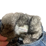 Y2K Faux Fur Denim Jacket