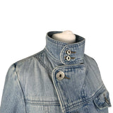 Y2K Military Denim Jacket