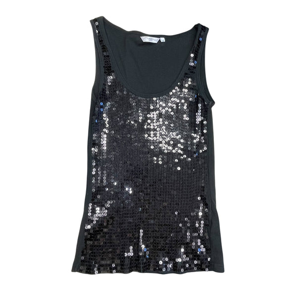 Y2K Sparkly Sequin Vest top