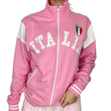 Pink ITALIA Zip Up