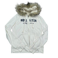 Hollister Faux Fur Zip Up