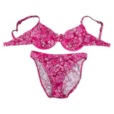 Pink Hibiscus Bikini Set